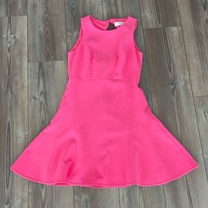 Bright pink summer dress